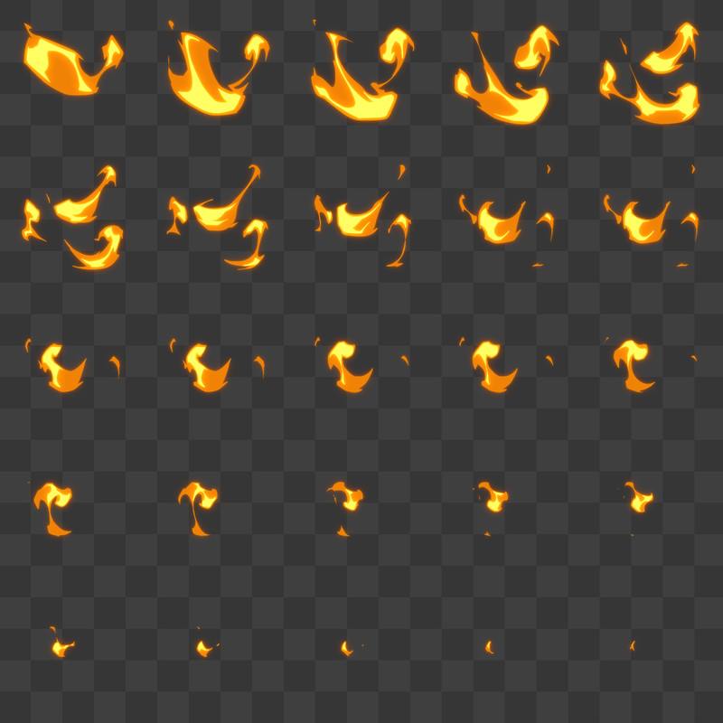 2D Fire Fx Animation Pack
