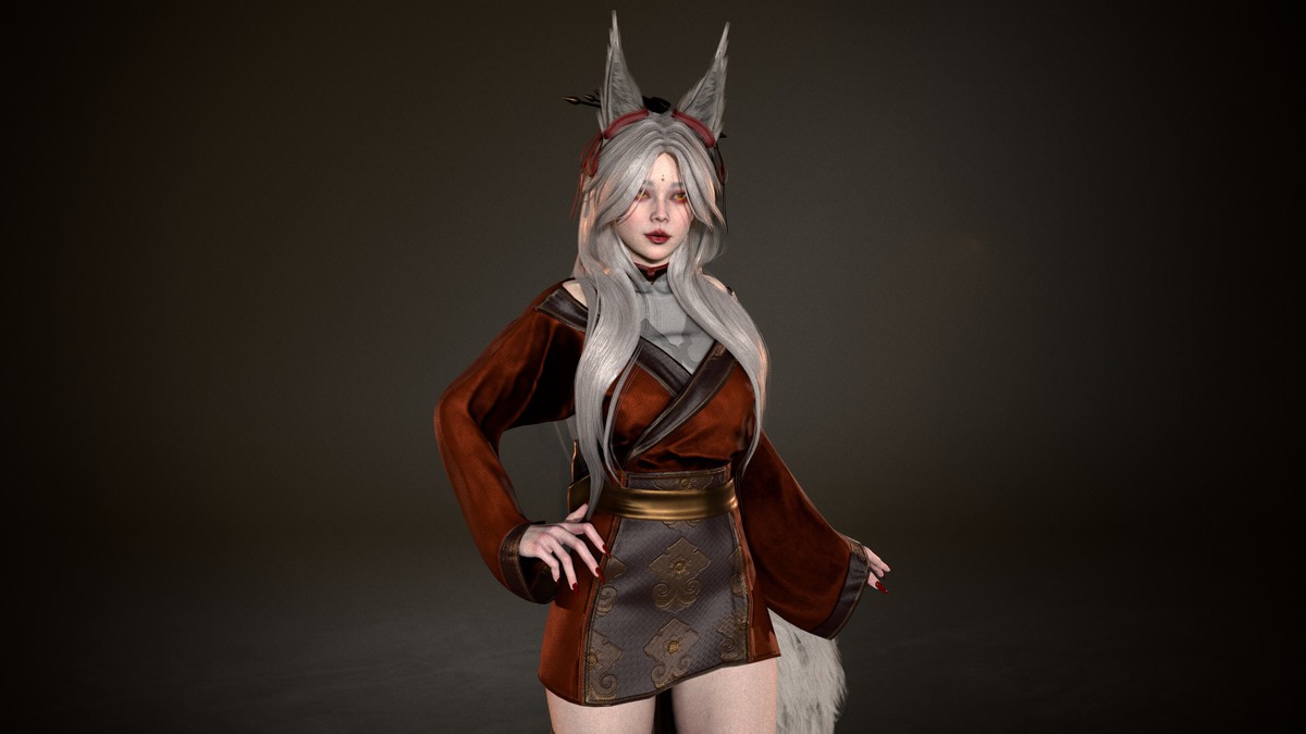 Kitsune Game Ready