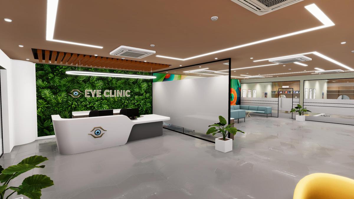 Modern Eye Clinic Interior Environment