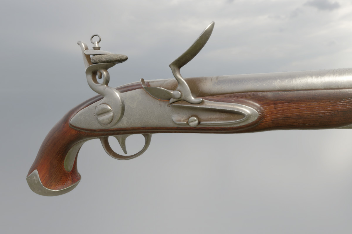 Flint Lock Pistol