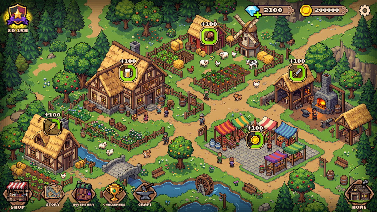 UI Kit 2D - Pixel Fantasy