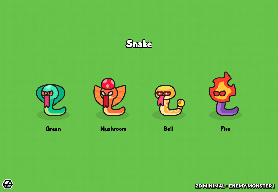 2D Minimal - Enemy Monster1