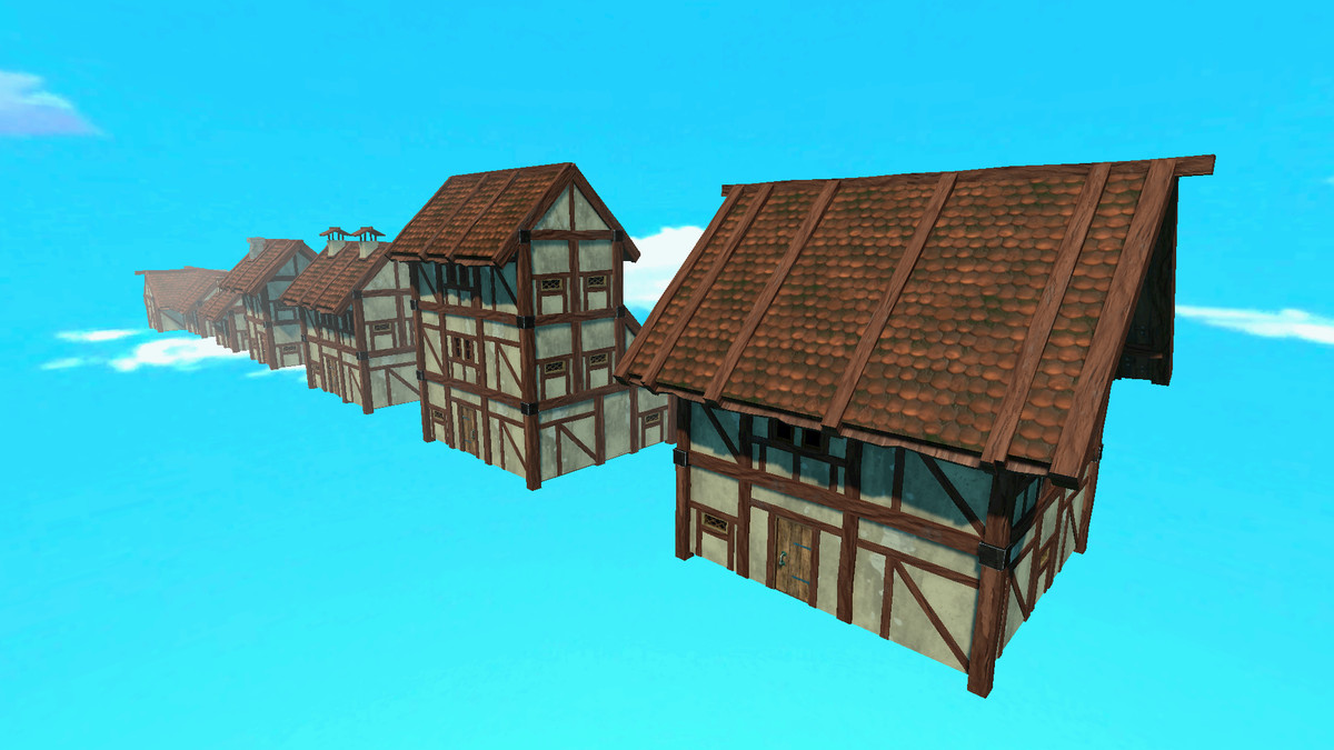 Modular Medieval House Pack