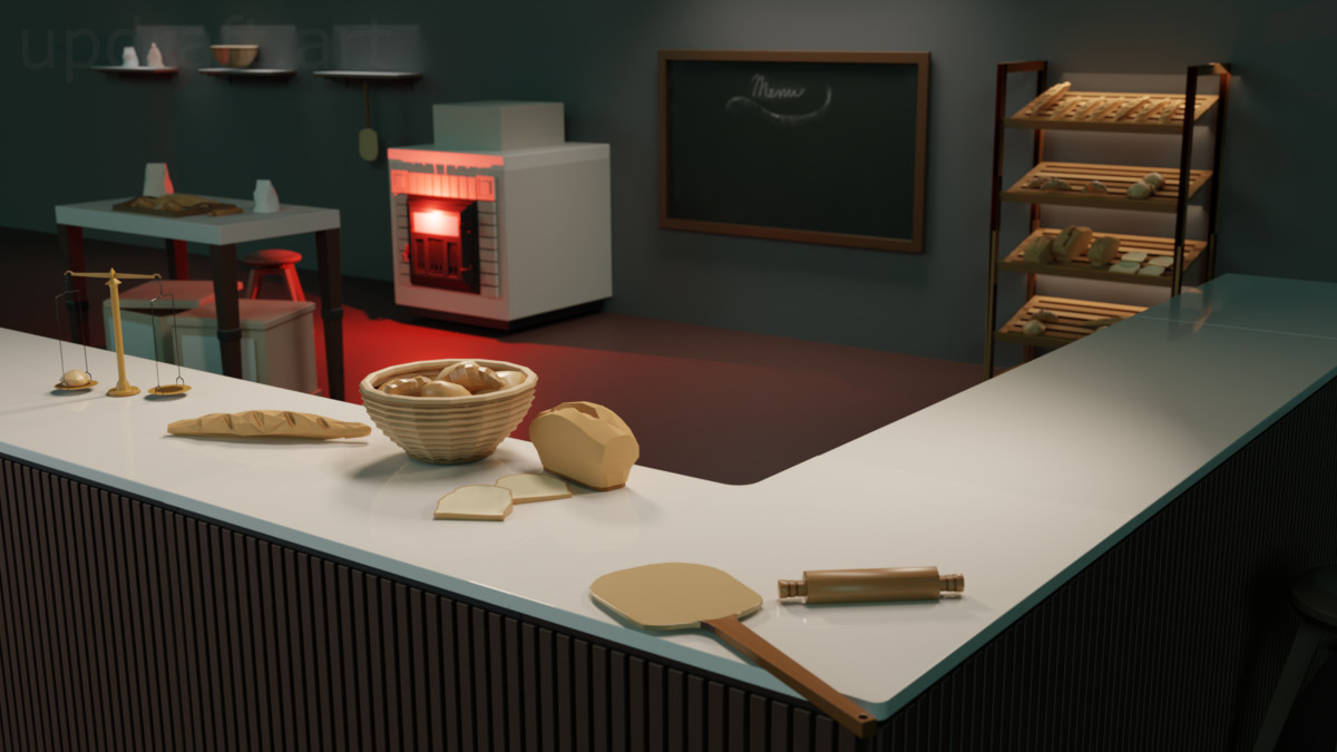 Stylized Bakery Props Pack