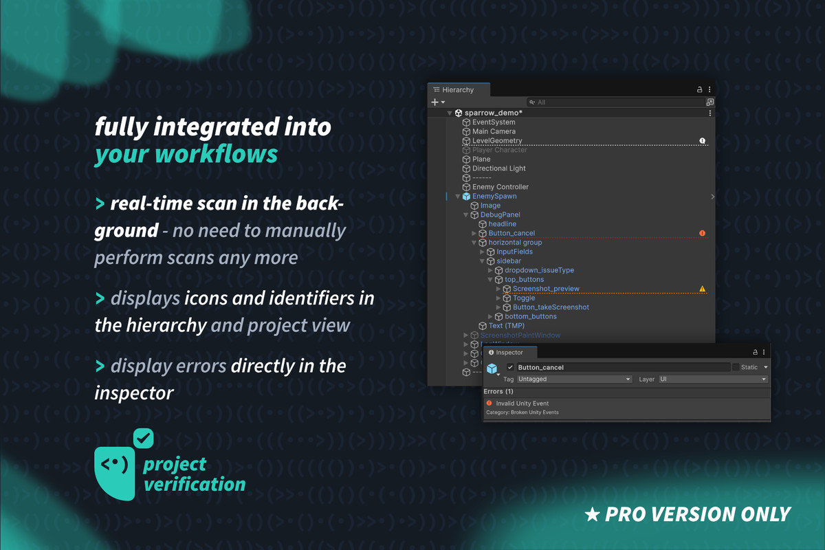 Sparrow Dev Ops Bundle - Verify, Build & Ship, Bug Reporter