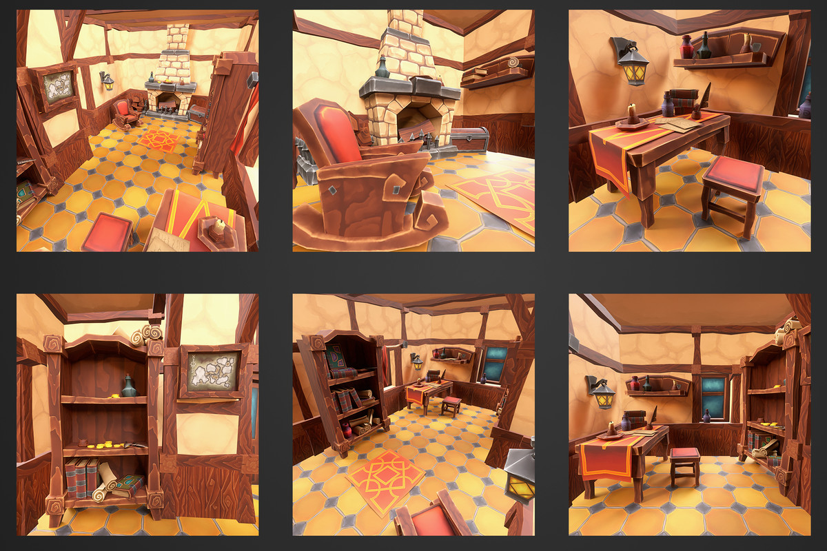 Stylized Fantasy Buildings