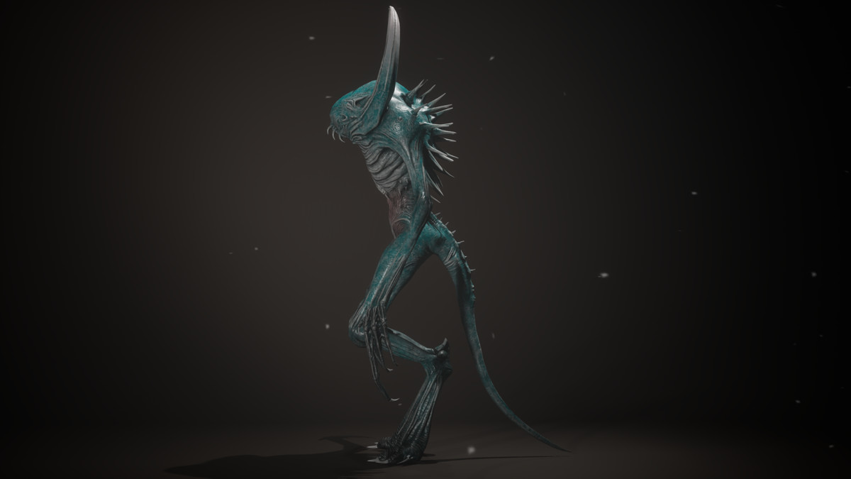 Crescent Horn Horror - Humanoid Creature 3
