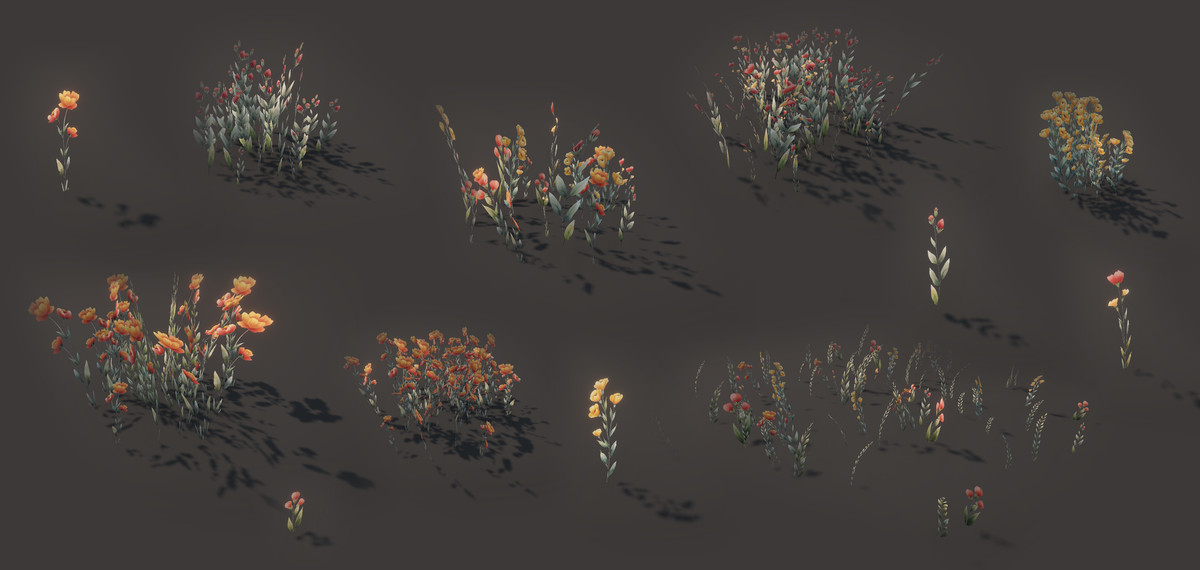 Flora and Foliage Pack 01