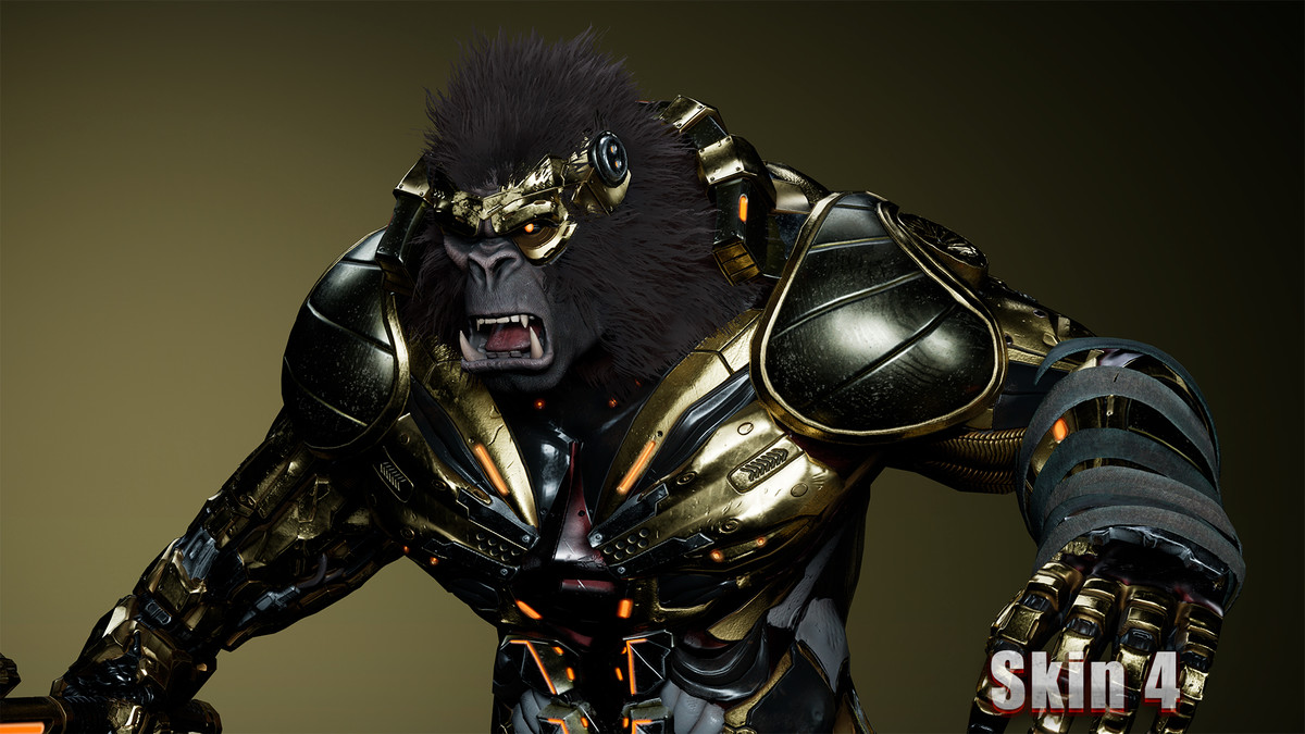 Sci-Fi Titan Gorilla