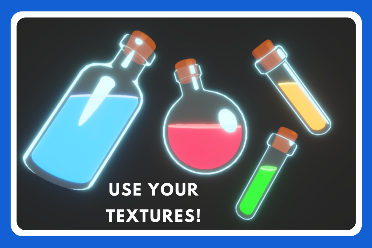 Liquid and Bottles Shader