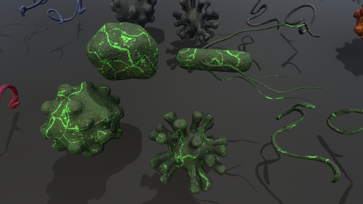Fantasy Viruses 3D