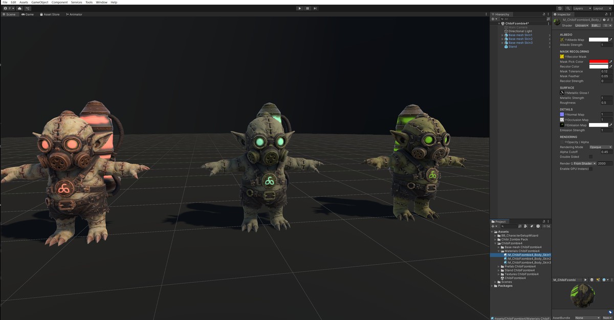Chibi Necro Zombie Goblin