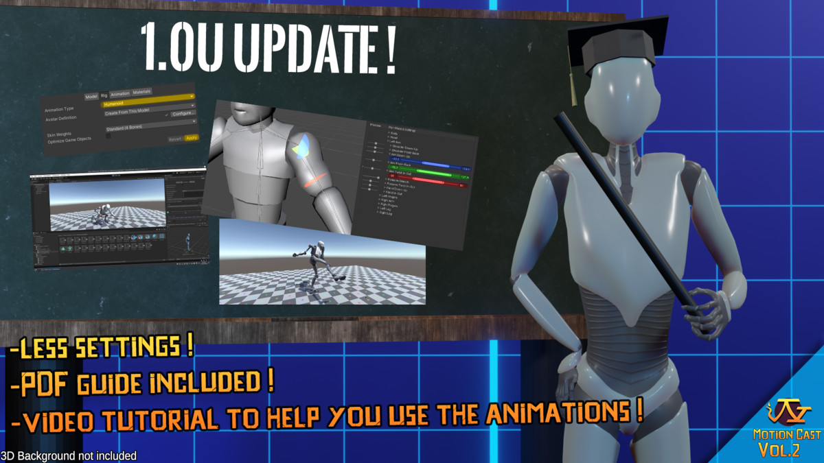 Gunshu animations (Motion Cast#27 Vol.2)