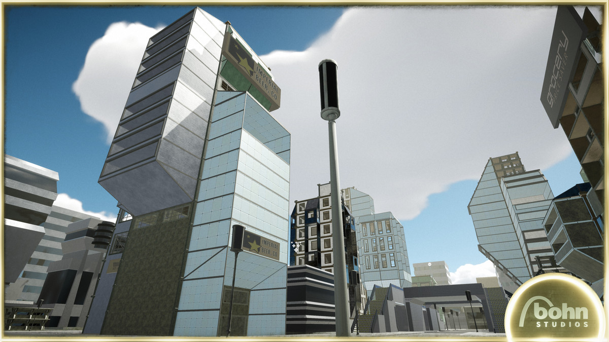 OWA Tech District 02 - City Building Kit: Sci-Fi, Cyberpunk, Modern, Futuristic