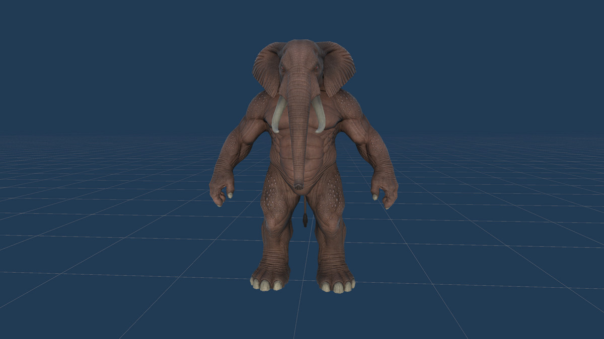 Elephant Humanoid
