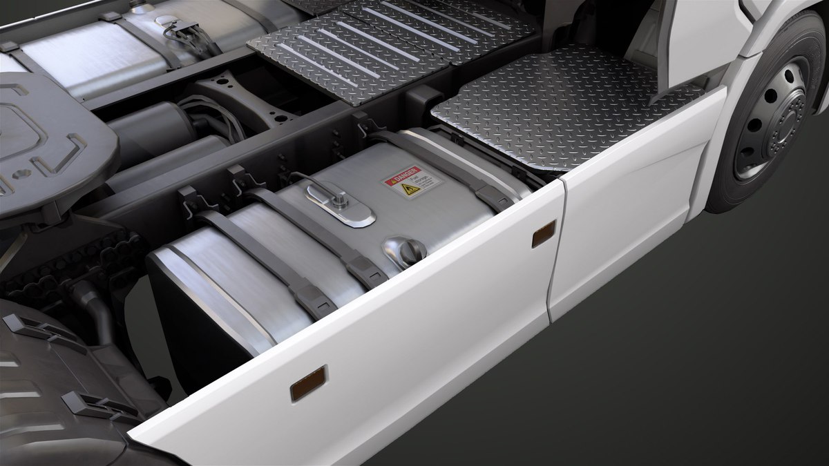 Heavy Truck Chassis 06 Interior URP HDRP Textures