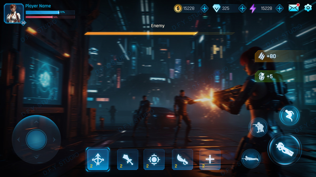 Super Sci-Fi Complete UI Pack(+PSD)