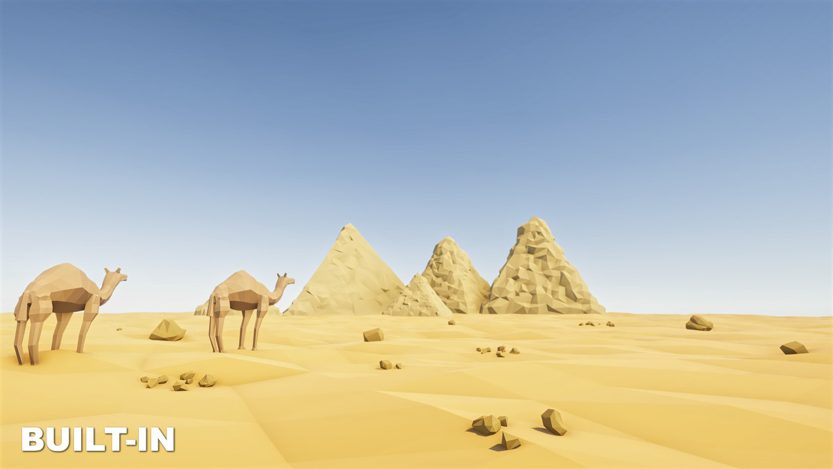 Low Poly Desert Egypts