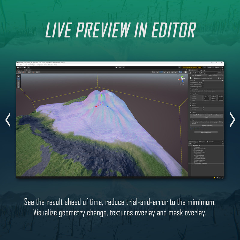 Polaris Summit - Low Poly Terrain Tool