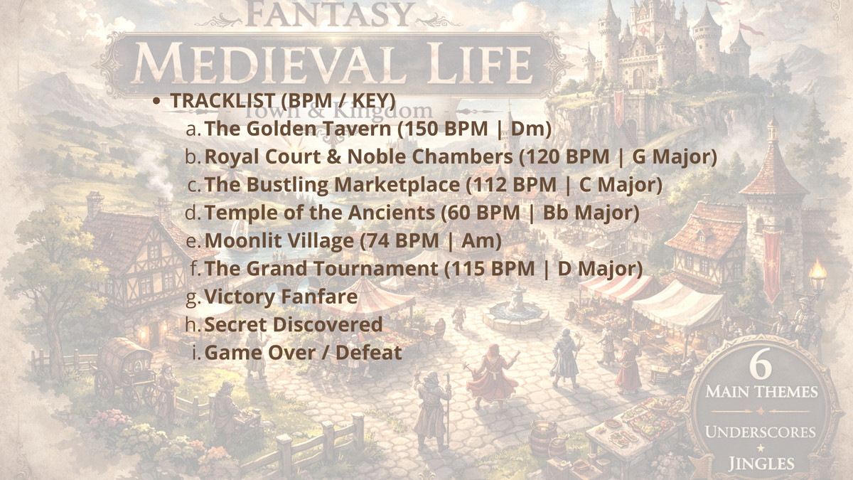 Fantasy Medieval Life: Town & Kingdom