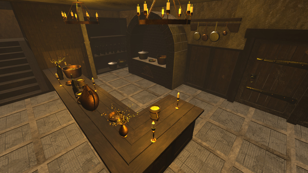 Modular Medieval Tavern + Simple Room Generator + Advanced Shaders (220 Prefabs)