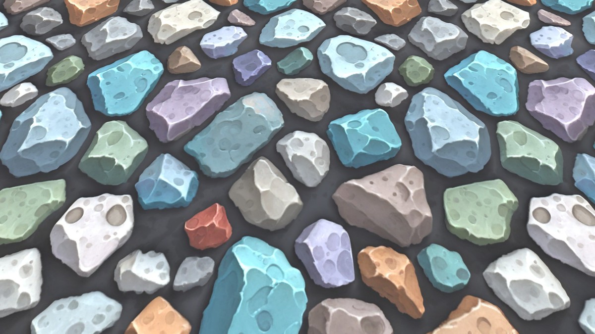 Stylized Textures - Vol 205 - Rocks