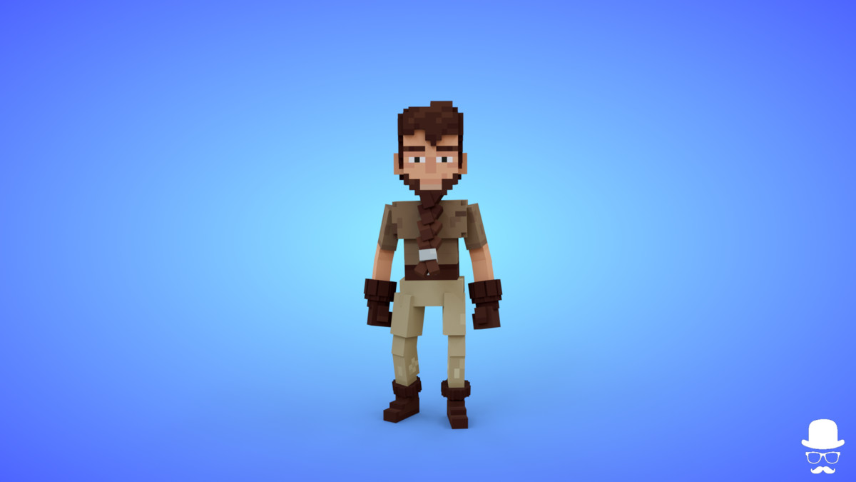 Voxel Viking Characters Pack