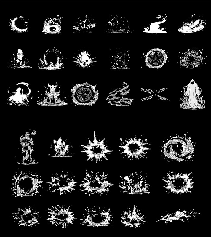 2D VFX textures Pack
