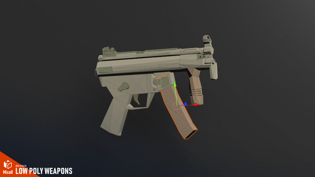 LOW POLY Weapons - Big pack