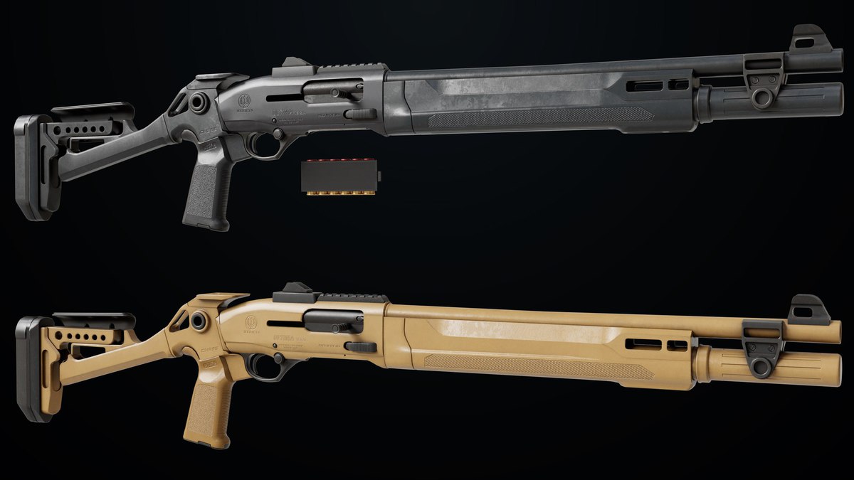 Shotgun Collection 01 URP HDRP Textures