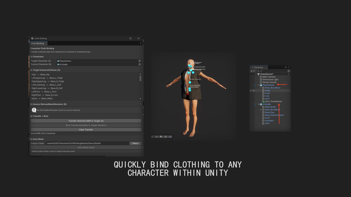 CharacterClothBindingMaster