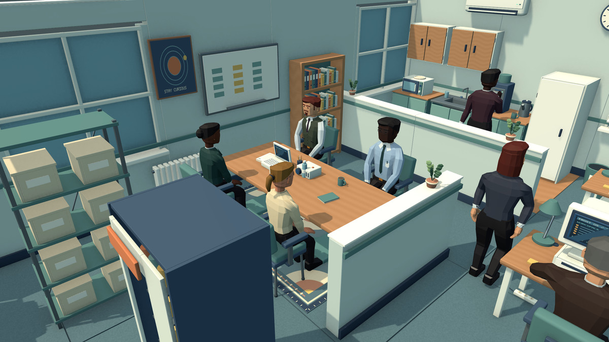 FrostOffice - Low Poly Office & Characters