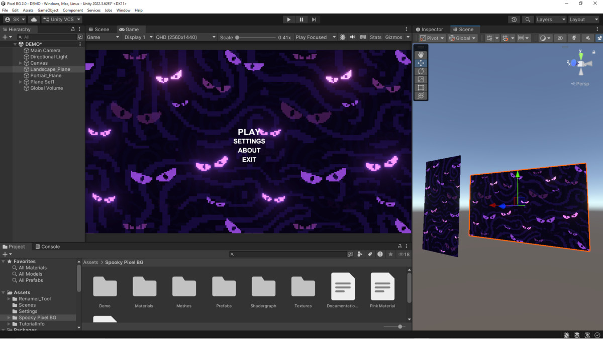 Spooky Pixel BG