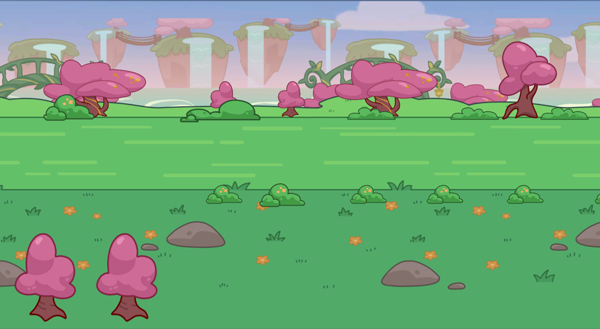 HQ 2D Cartoon Parallax Background Pack