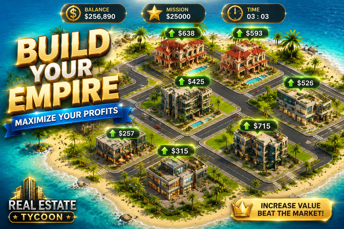 Real Estate Empire Tycoon – Property Investment & Business Simulator