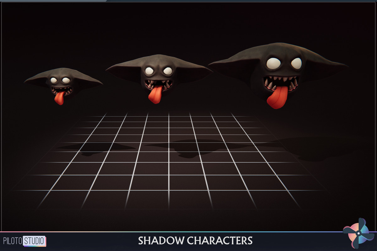 Shadow Ultimate MegaPack- 12 Families + Boss - 39 Characters + Animations