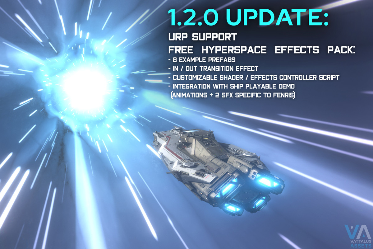 Spaceship with Full Interior: Fenris Frigate