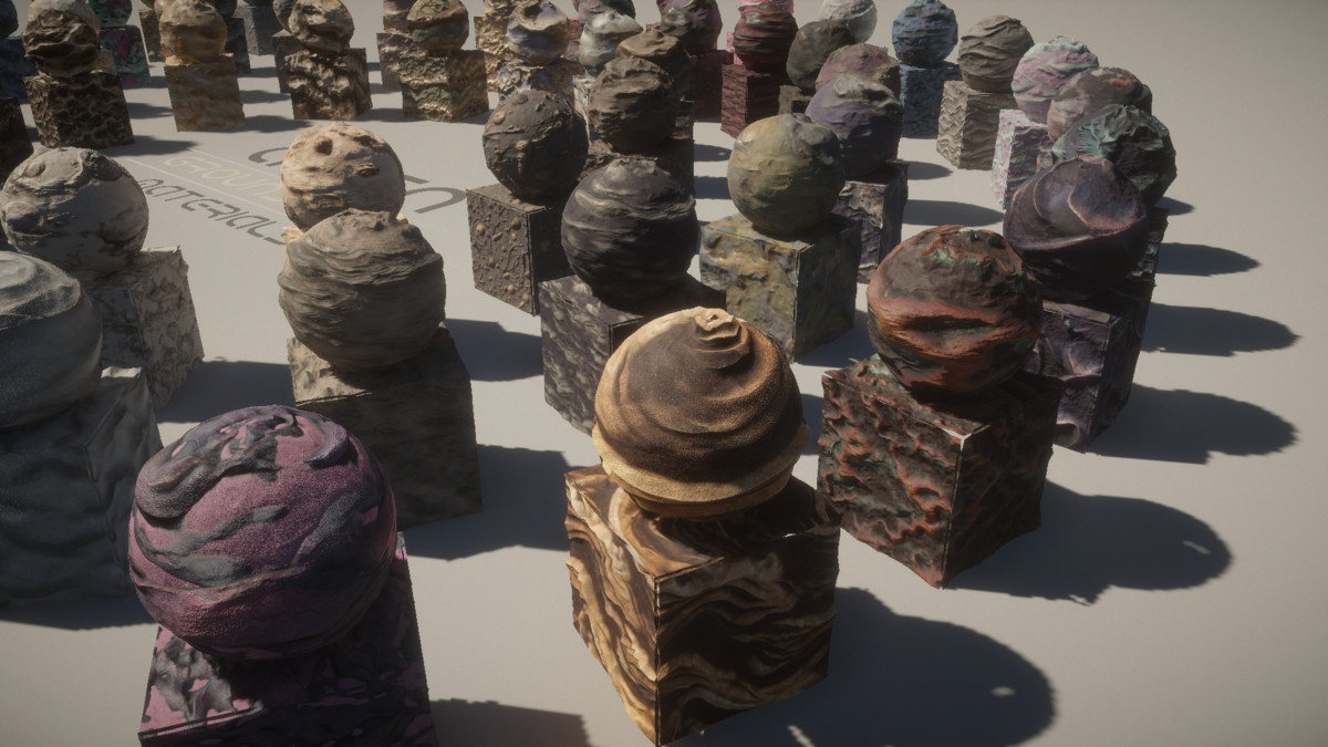 Alien Ground Materials - Sand