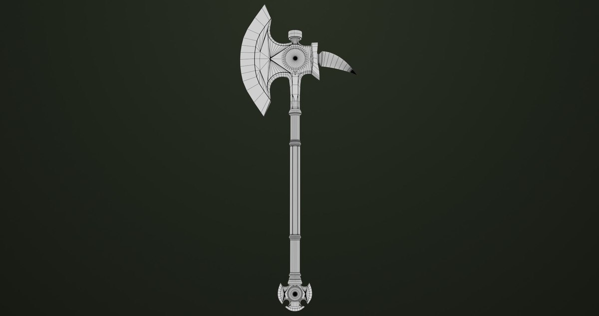 6 Battle Axes Collection 01 URP HDRP Textures