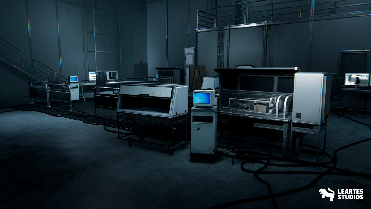 Sci-Fi Laboratory Environment