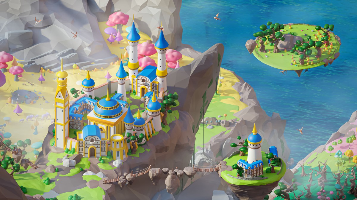 Fantasy - Low Poly 3D Models Pack