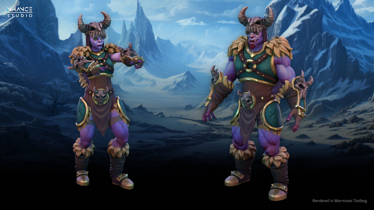 Stylized Nordic Warrior Outfit
