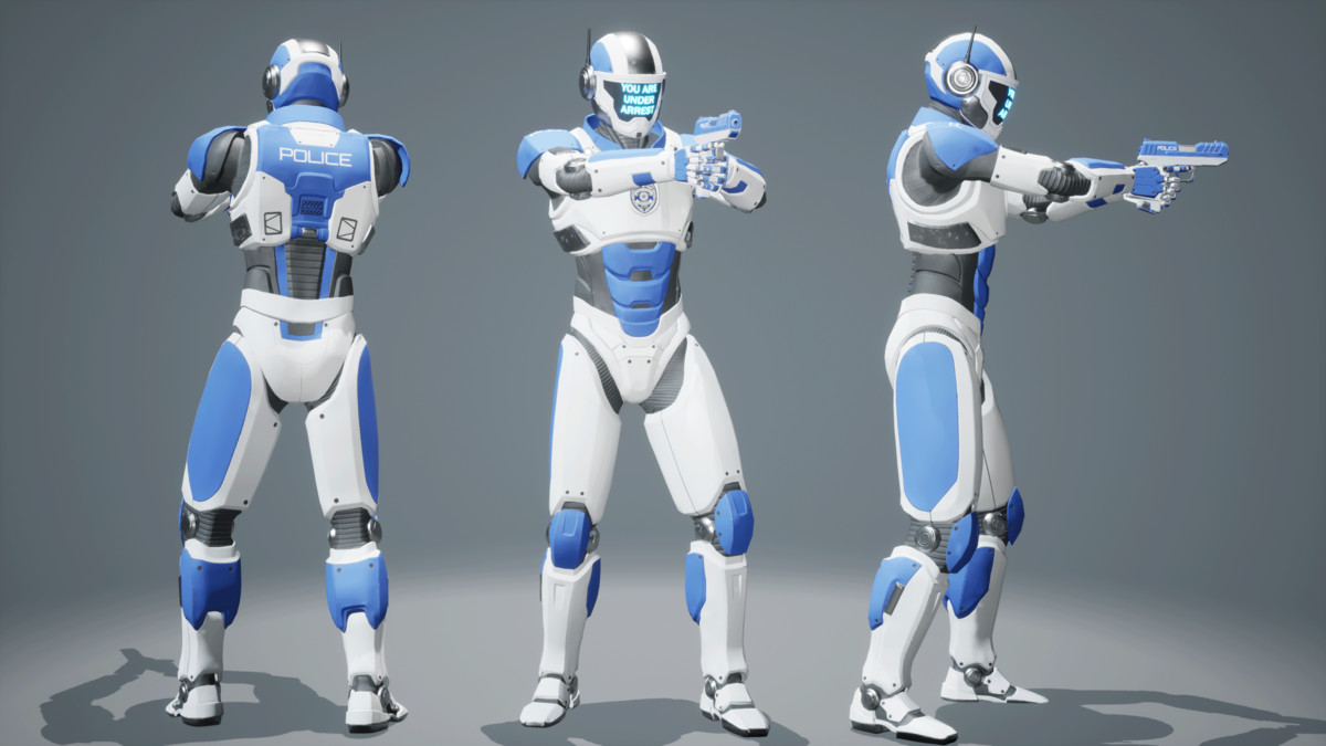 Robot 1: Police
