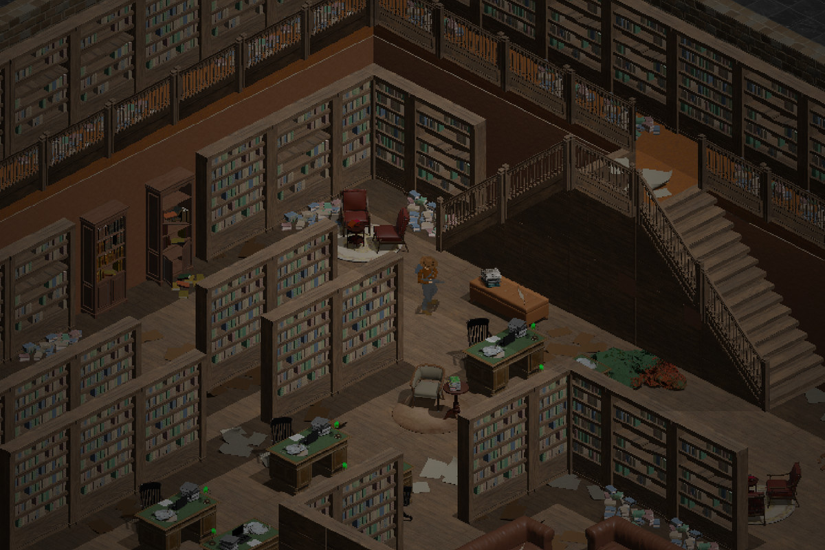 Zombie Interior - HD Isometric Tileset