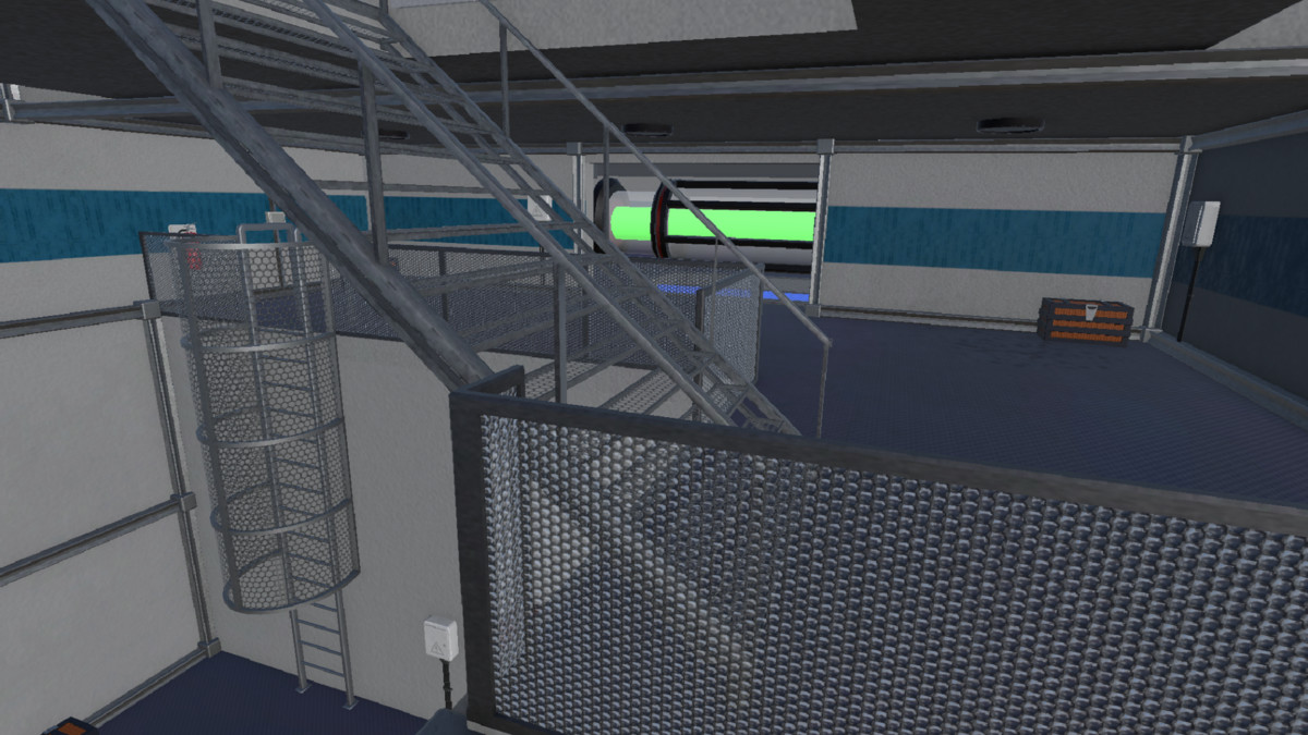 Spaceship With Interior