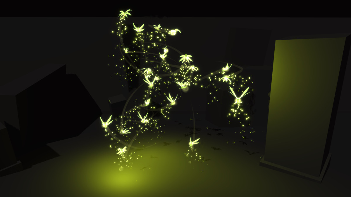 Fantasy Swarm Particles