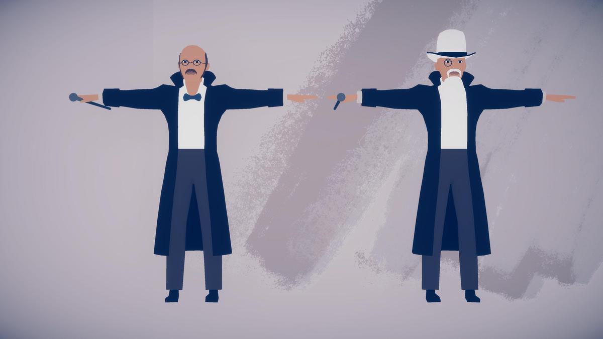 Victorian Citizens | 3D Stylized Modular Low Poly Characters