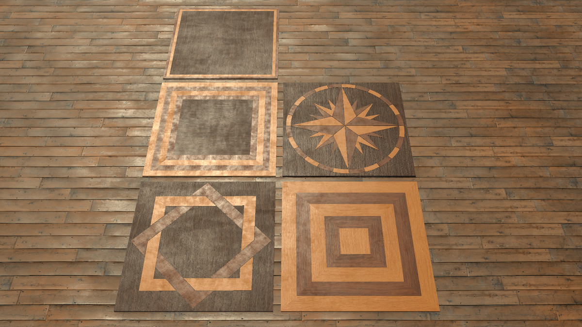 Modular Inlay Floor
