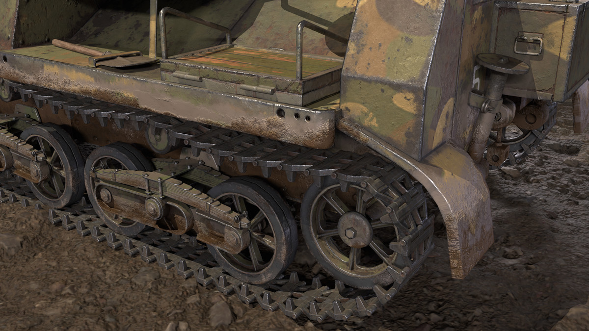 ZIS 30 Military Self Propelled Artillery Unit