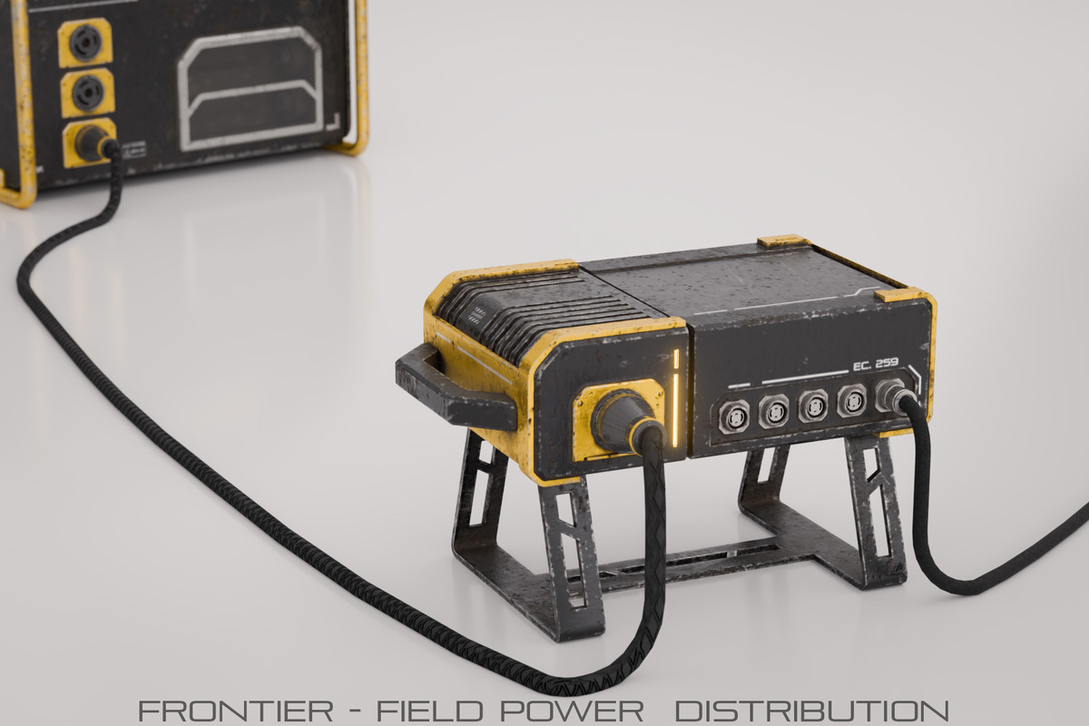 Frontier - Sci-Fi Power Generation, Fuel & Supply Bundle